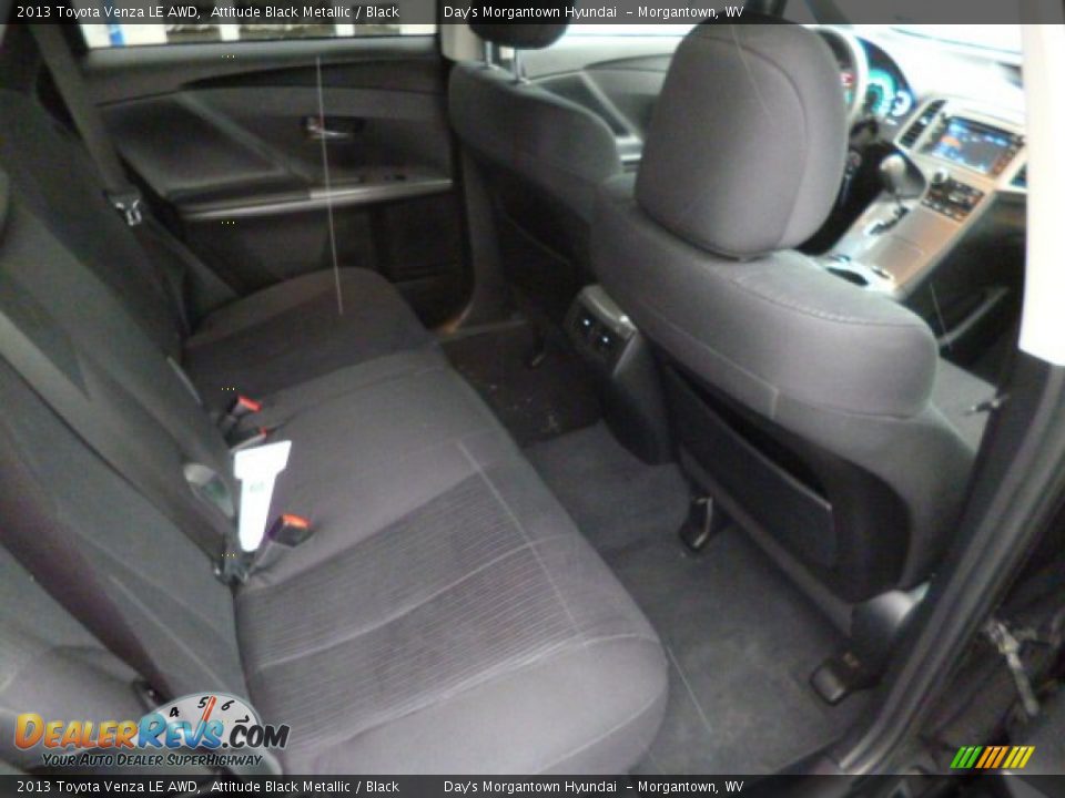 2013 Toyota Venza LE AWD Attitude Black Metallic / Black Photo #12