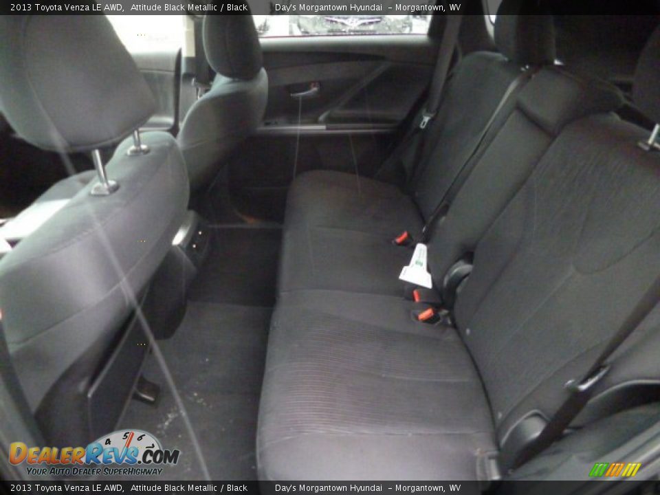 2013 Toyota Venza LE AWD Attitude Black Metallic / Black Photo #14