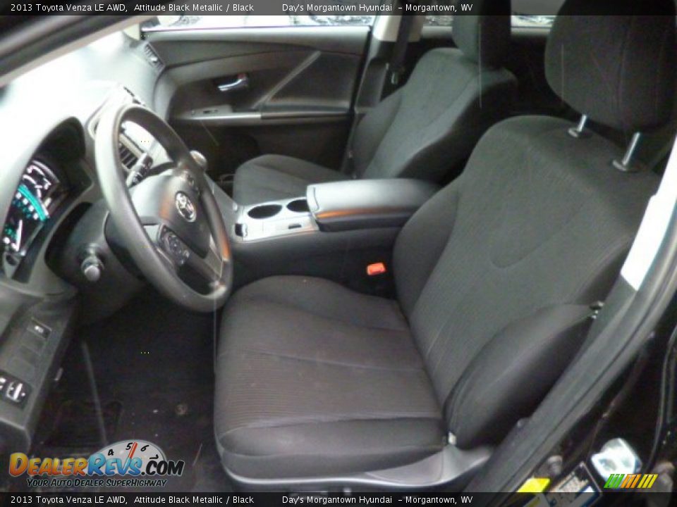 2013 Toyota Venza LE AWD Attitude Black Metallic / Black Photo #16