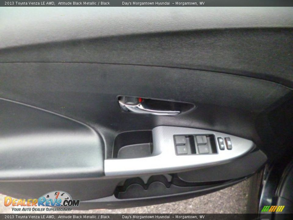 2013 Toyota Venza LE AWD Attitude Black Metallic / Black Photo #18