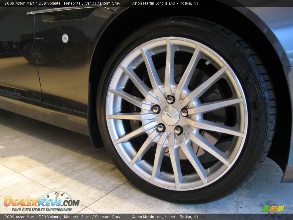 2009 Aston Martin DB9 Volante Meteorite Silver / Phantom Gray Photo #5