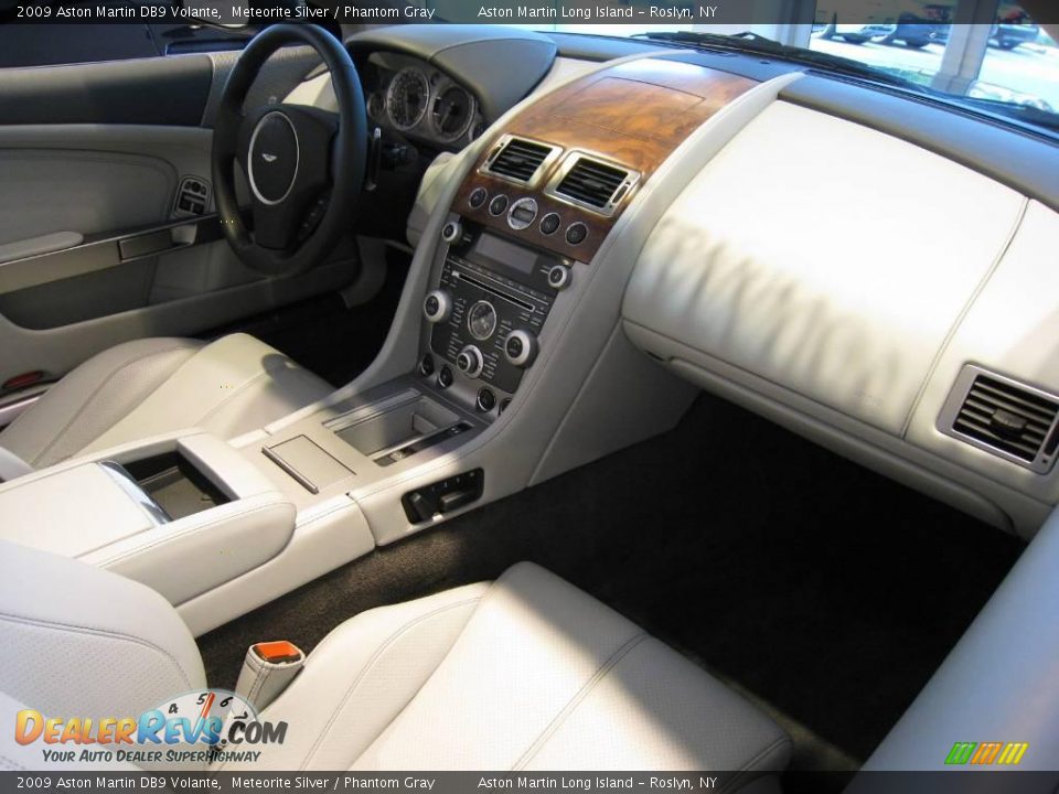 2009 Aston Martin DB9 Volante Meteorite Silver / Phantom Gray Photo #6