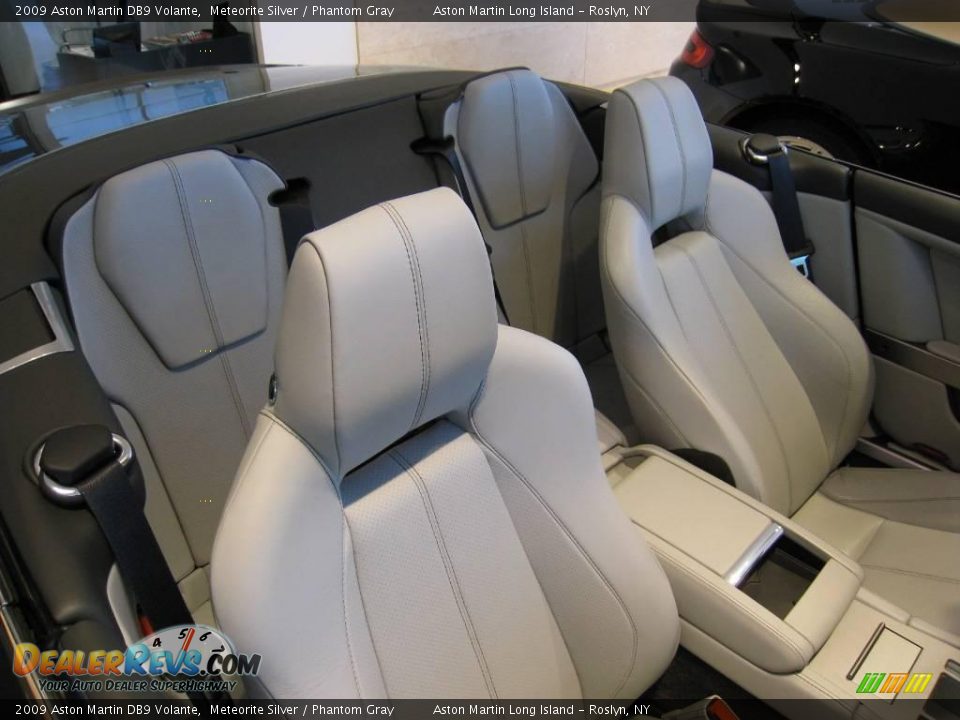 2009 Aston Martin DB9 Volante Meteorite Silver / Phantom Gray Photo #7