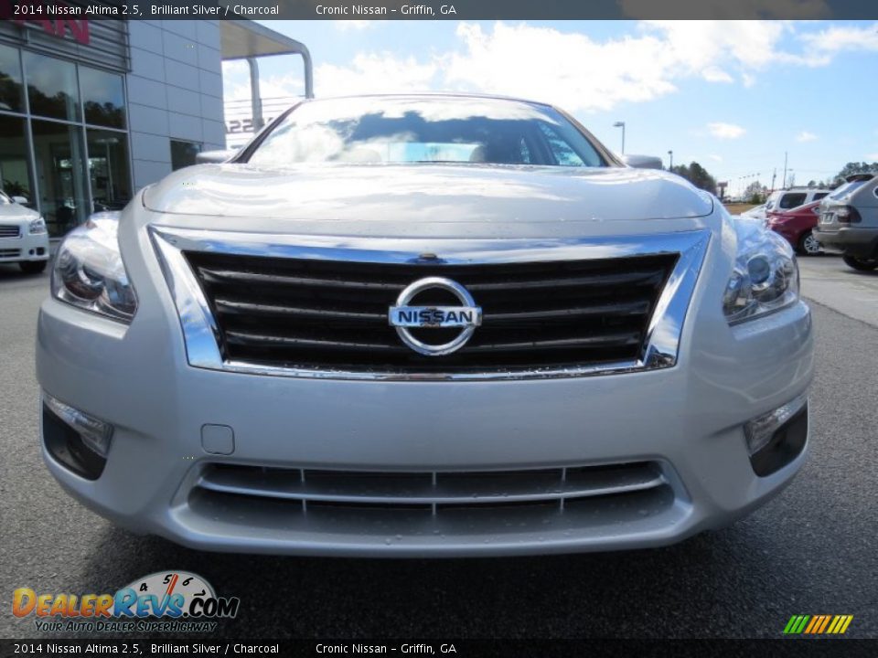2014 Nissan Altima 2.5 Brilliant Silver / Charcoal Photo #6