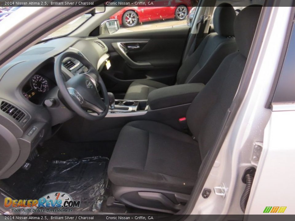 2014 Nissan Altima 2.5 Brilliant Silver / Charcoal Photo #8