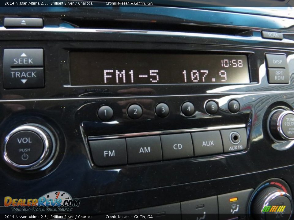 2014 Nissan Altima 2.5 Brilliant Silver / Charcoal Photo #13