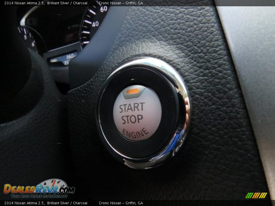2014 Nissan Altima 2.5 Brilliant Silver / Charcoal Photo #14