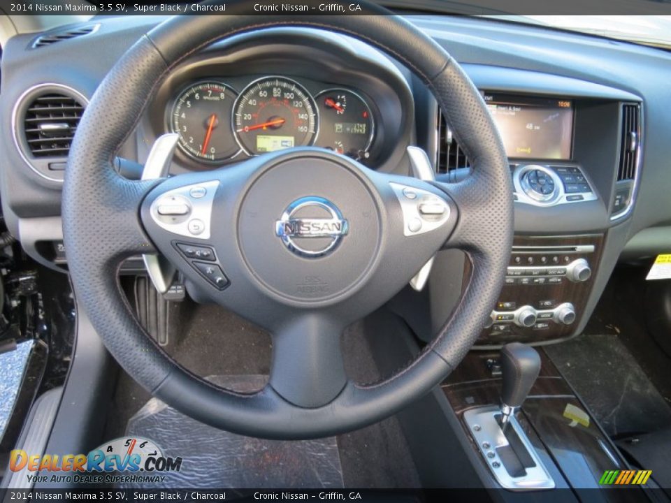 2014 Nissan Maxima 3.5 SV Steering Wheel Photo #11