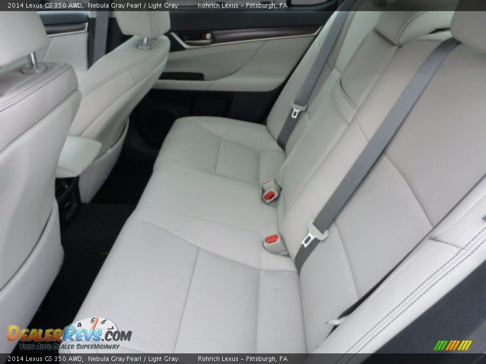 2014 Lexus GS 350 AWD Nebula Gray Pearl / Light Gray Photo #11