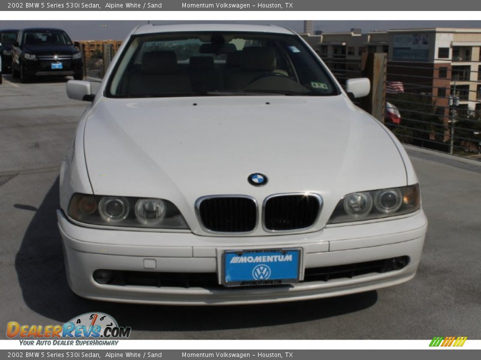 2002 BMW 5 Series 530i Sedan Alpine White / Sand Photo #2