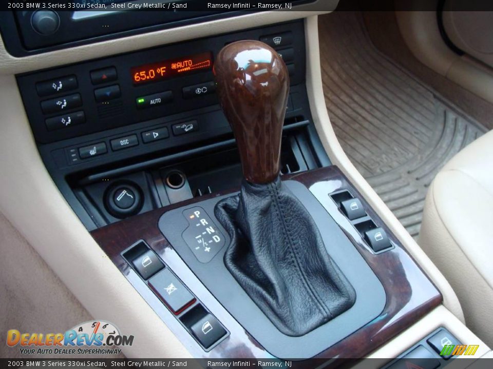 2003 BMW 3 Series 330xi Sedan Steel Grey Metallic / Sand Photo #13