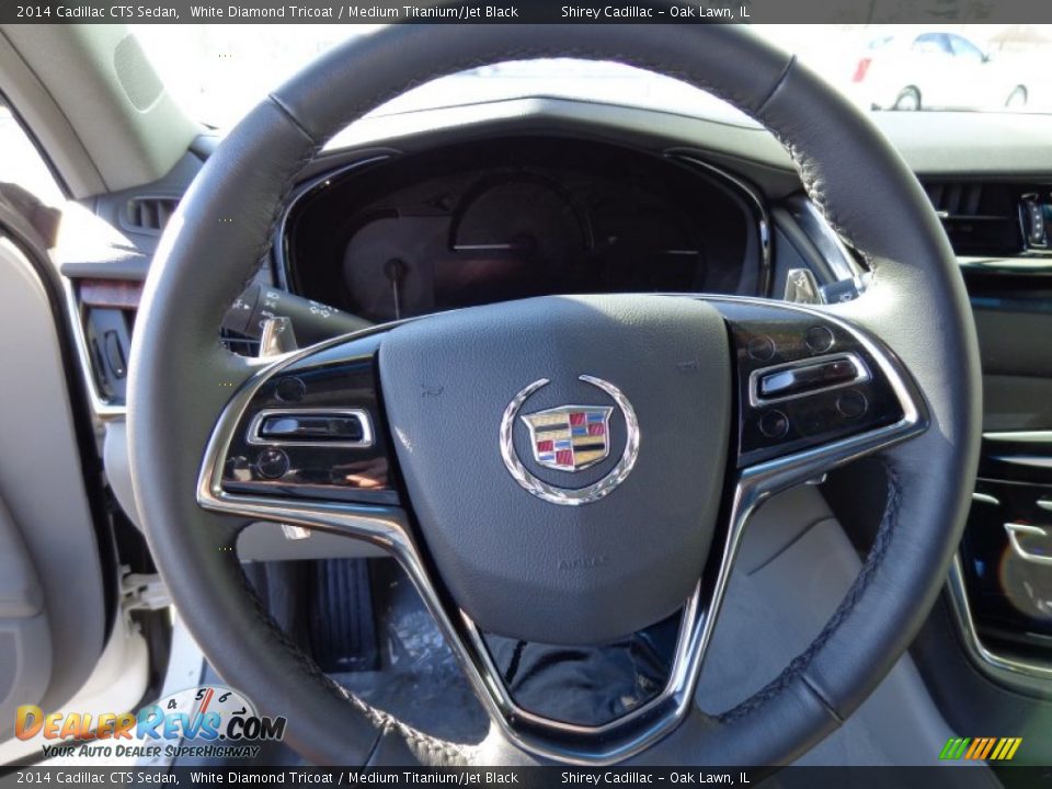 2014 Cadillac CTS Sedan Steering Wheel Photo #17