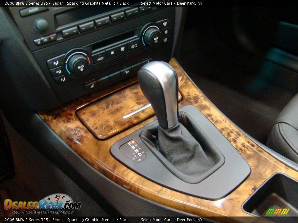 2006 BMW 3 Series 325xi Sedan Sparkling Graphite Metallic / Black Photo #11