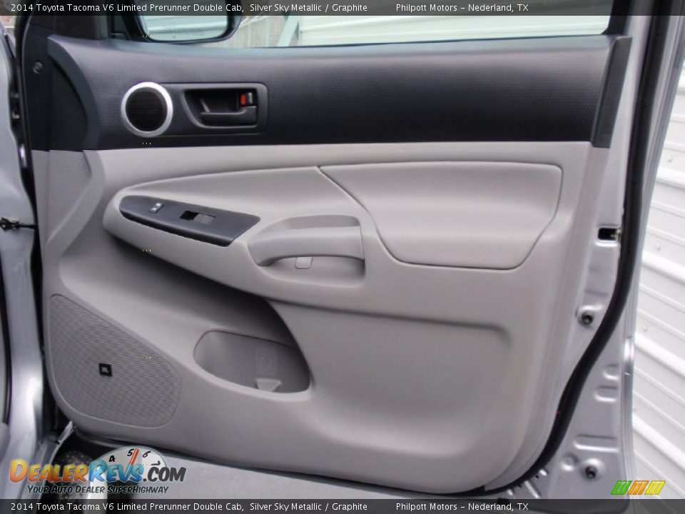 Door Panel of 2014 Toyota Tacoma V6 Limited Prerunner Double Cab Photo #20