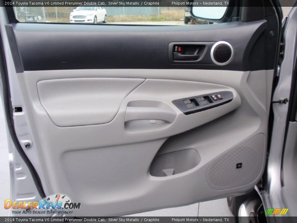Door Panel of 2014 Toyota Tacoma V6 Limited Prerunner Double Cab Photo #25