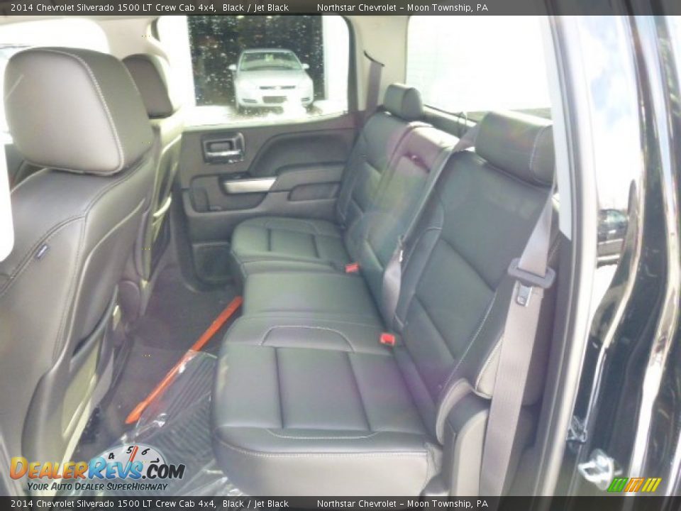 2014 Chevrolet Silverado 1500 LT Crew Cab 4x4 Black / Jet Black Photo #10