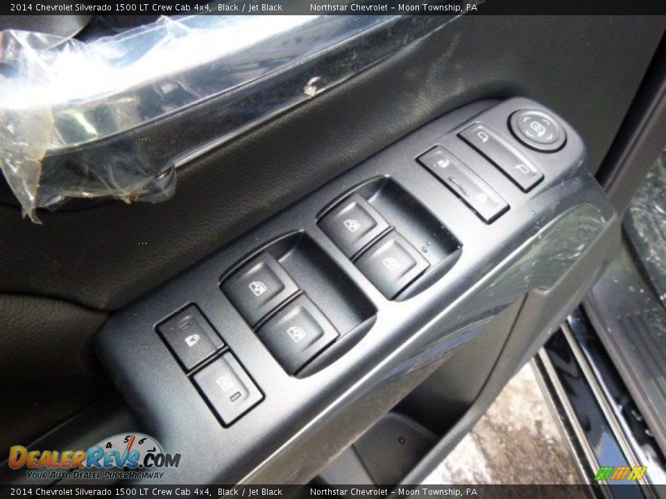 2014 Chevrolet Silverado 1500 LT Crew Cab 4x4 Black / Jet Black Photo #12