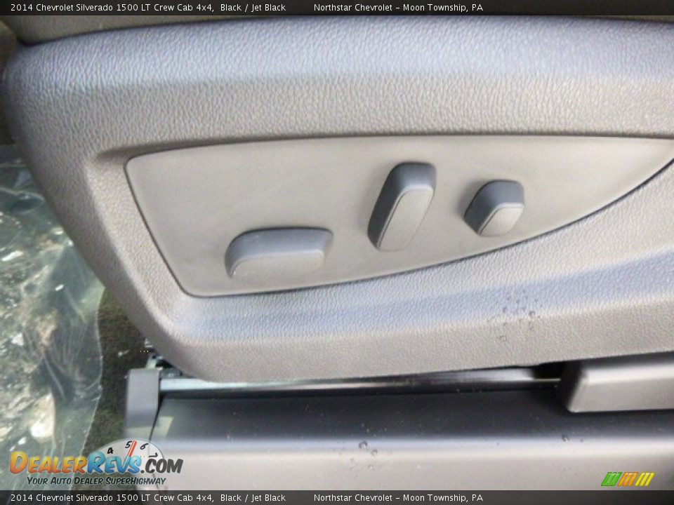 2014 Chevrolet Silverado 1500 LT Crew Cab 4x4 Black / Jet Black Photo #13