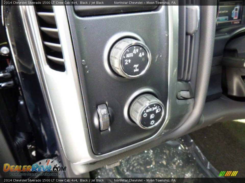 2014 Chevrolet Silverado 1500 LT Crew Cab 4x4 Black / Jet Black Photo #14