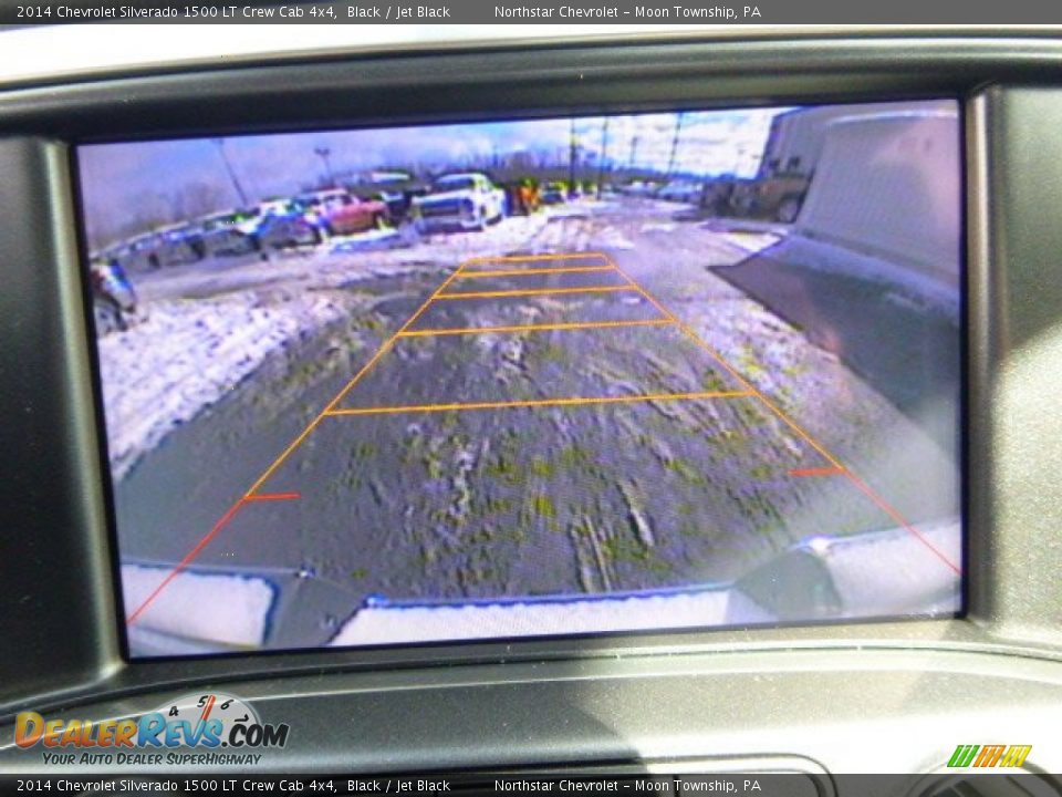 2014 Chevrolet Silverado 1500 LT Crew Cab 4x4 Black / Jet Black Photo #16