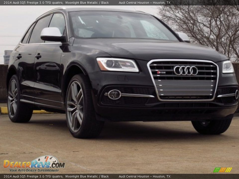 2014 Audi SQ5 Prestige 3.0 TFSI quattro Moonlight Blue Metallic / Black Photo #1