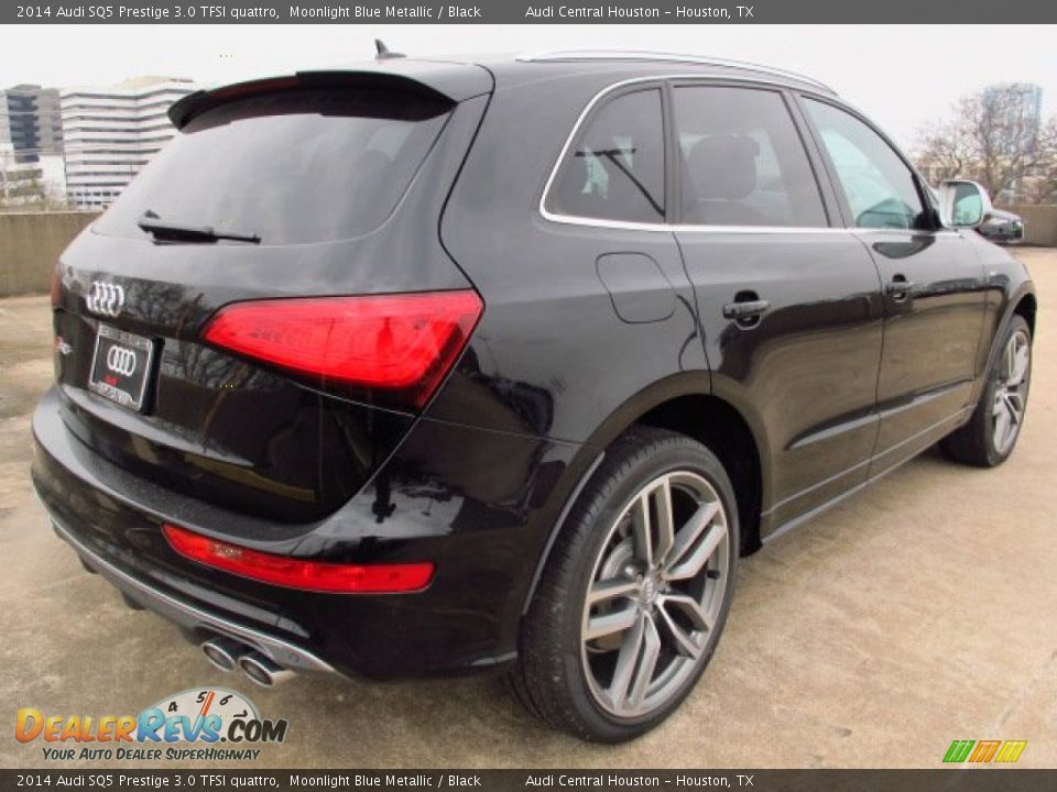 2014 Audi SQ5 Prestige 3.0 TFSI quattro Moonlight Blue Metallic / Black Photo #2