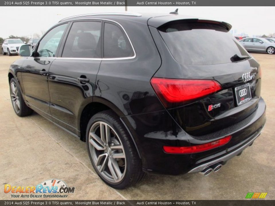 2014 Audi SQ5 Prestige 3.0 TFSI quattro Moonlight Blue Metallic / Black Photo #4