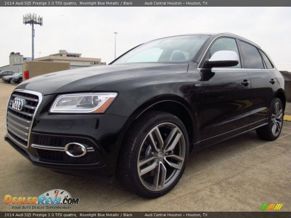 2014 Audi SQ5 Prestige 3.0 TFSI quattro Moonlight Blue Metallic / Black Photo #5