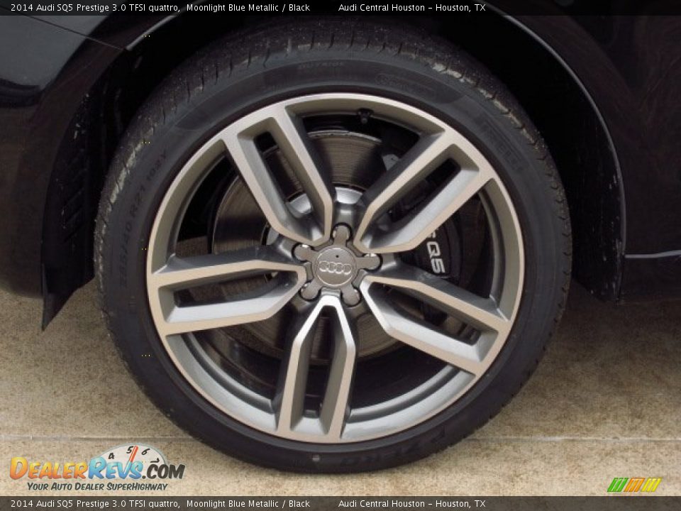 2014 Audi SQ5 Prestige 3.0 TFSI quattro Moonlight Blue Metallic / Black Photo #7