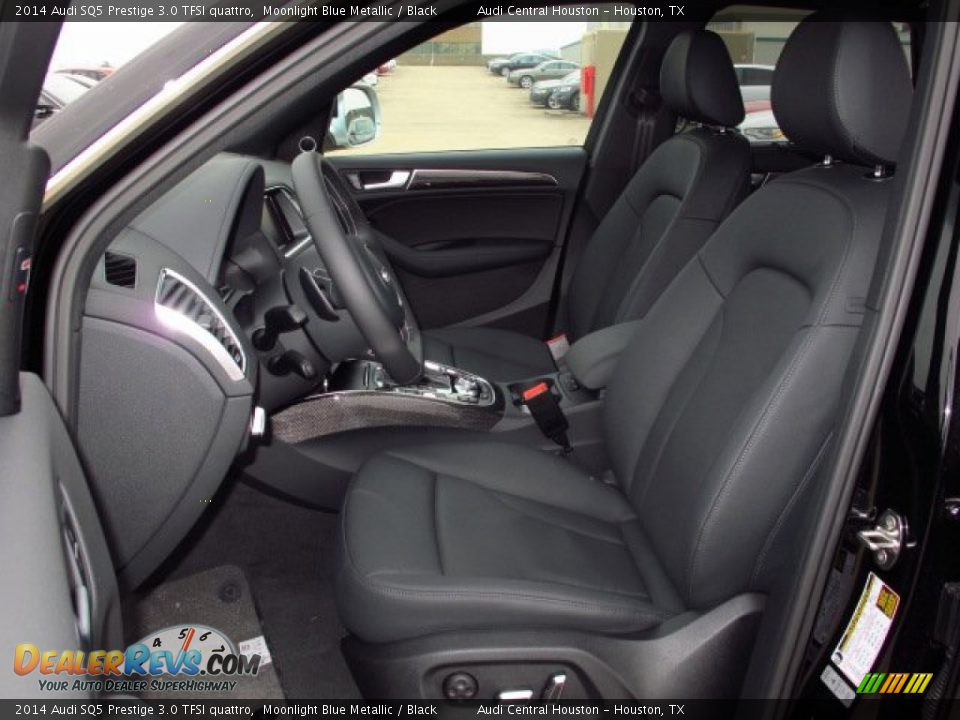 2014 Audi SQ5 Prestige 3.0 TFSI quattro Moonlight Blue Metallic / Black Photo #12