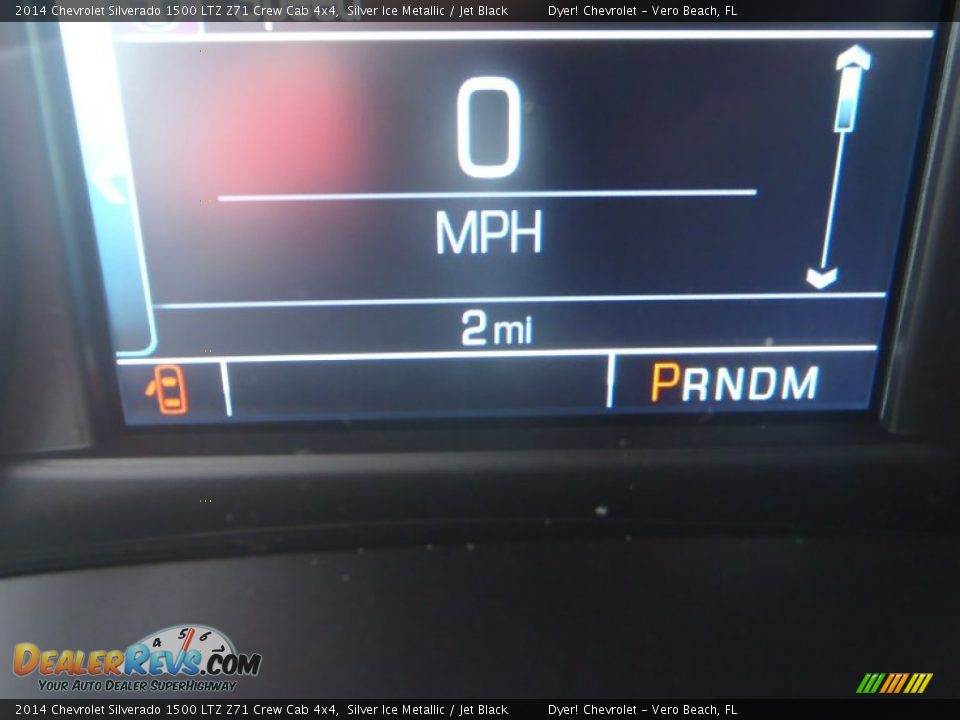 2014 Chevrolet Silverado 1500 LTZ Z71 Crew Cab 4x4 Silver Ice Metallic / Jet Black Photo #19