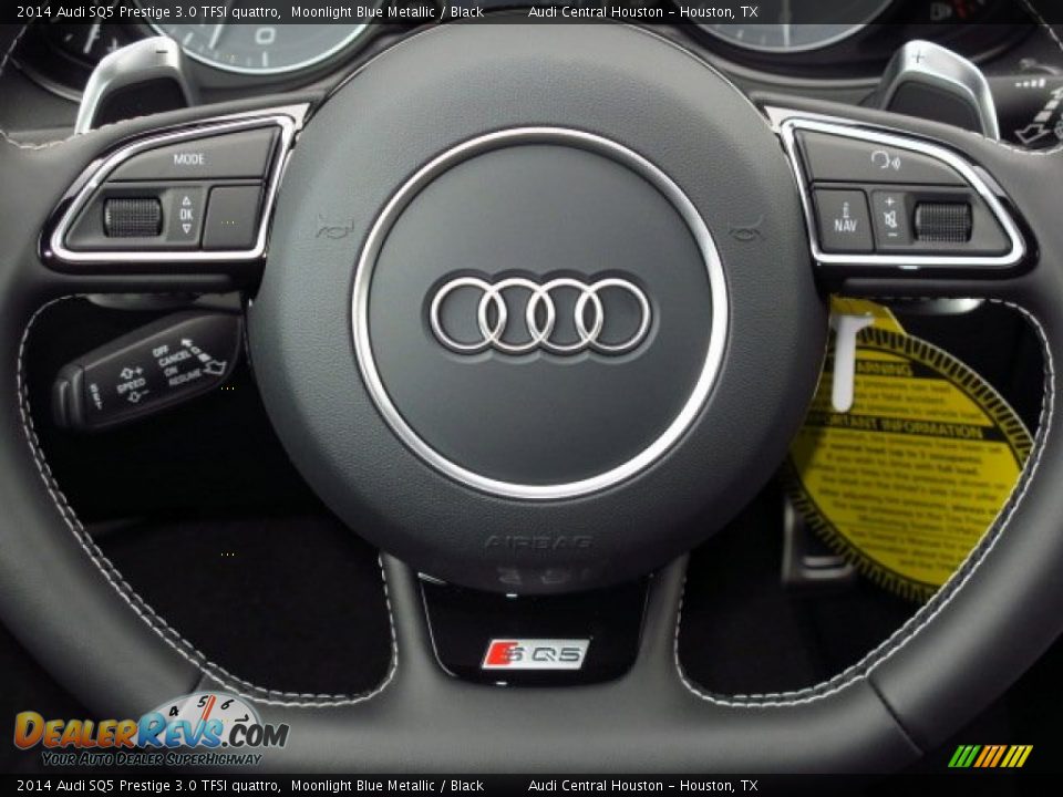 2014 Audi SQ5 Prestige 3.0 TFSI quattro Moonlight Blue Metallic / Black Photo #20