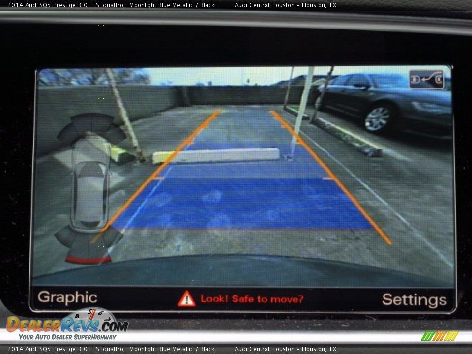 2014 Audi SQ5 Prestige 3.0 TFSI quattro Moonlight Blue Metallic / Black Photo #24