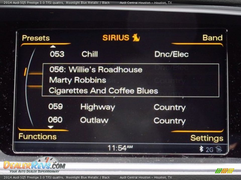 2014 Audi SQ5 Prestige 3.0 TFSI quattro Moonlight Blue Metallic / Black Photo #25