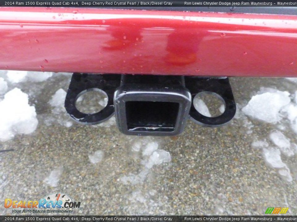2014 Ram 1500 Express Quad Cab 4x4 Deep Cherry Red Crystal Pearl / Black/Diesel Gray Photo #5