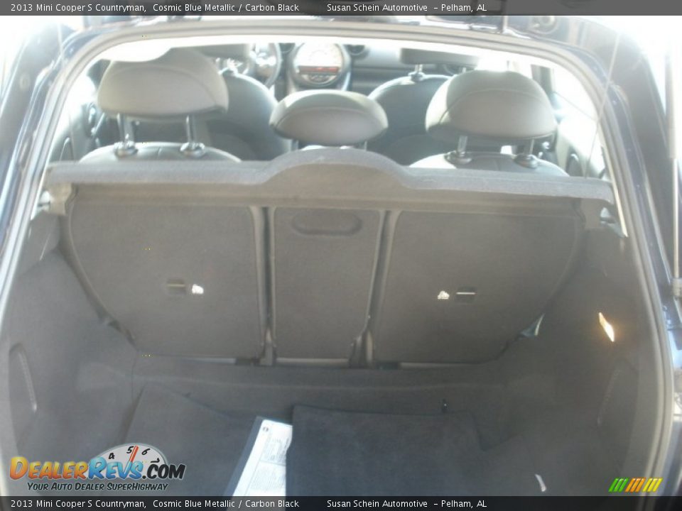 2013 Mini Cooper S Countryman Cosmic Blue Metallic / Carbon Black Photo #17