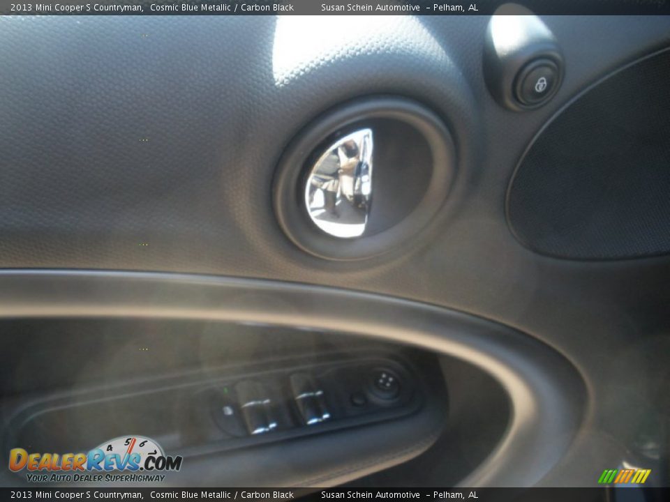 2013 Mini Cooper S Countryman Cosmic Blue Metallic / Carbon Black Photo #26