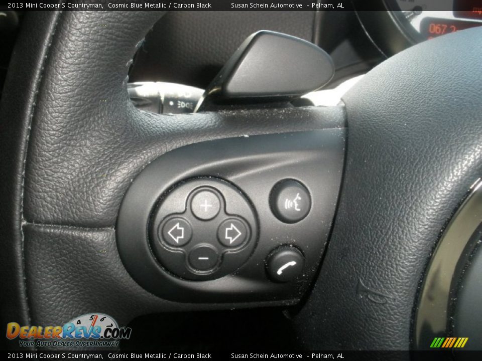 2013 Mini Cooper S Countryman Cosmic Blue Metallic / Carbon Black Photo #30