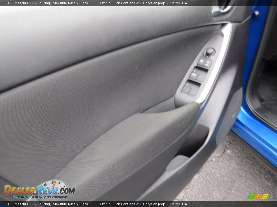 2013 Mazda CX-5 Touring Sky Blue Mica / Black Photo #11