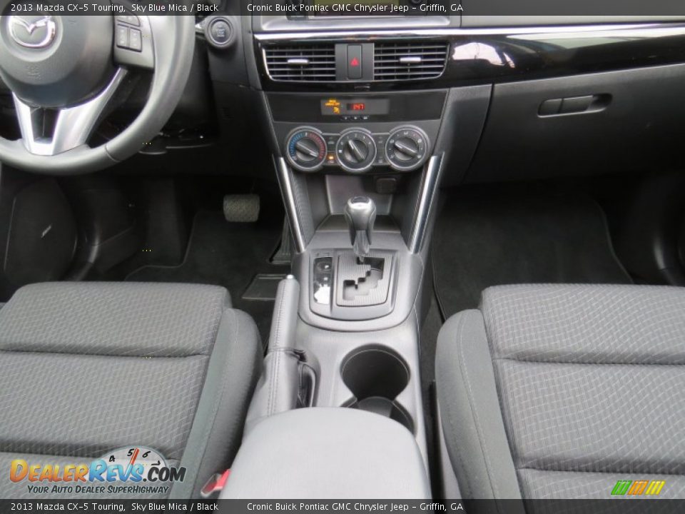 2013 Mazda CX-5 Touring Sky Blue Mica / Black Photo #21