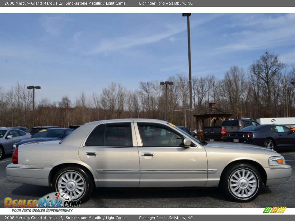 Smokestone Metallic 2008 Mercury Grand Marquis LS Photo #2