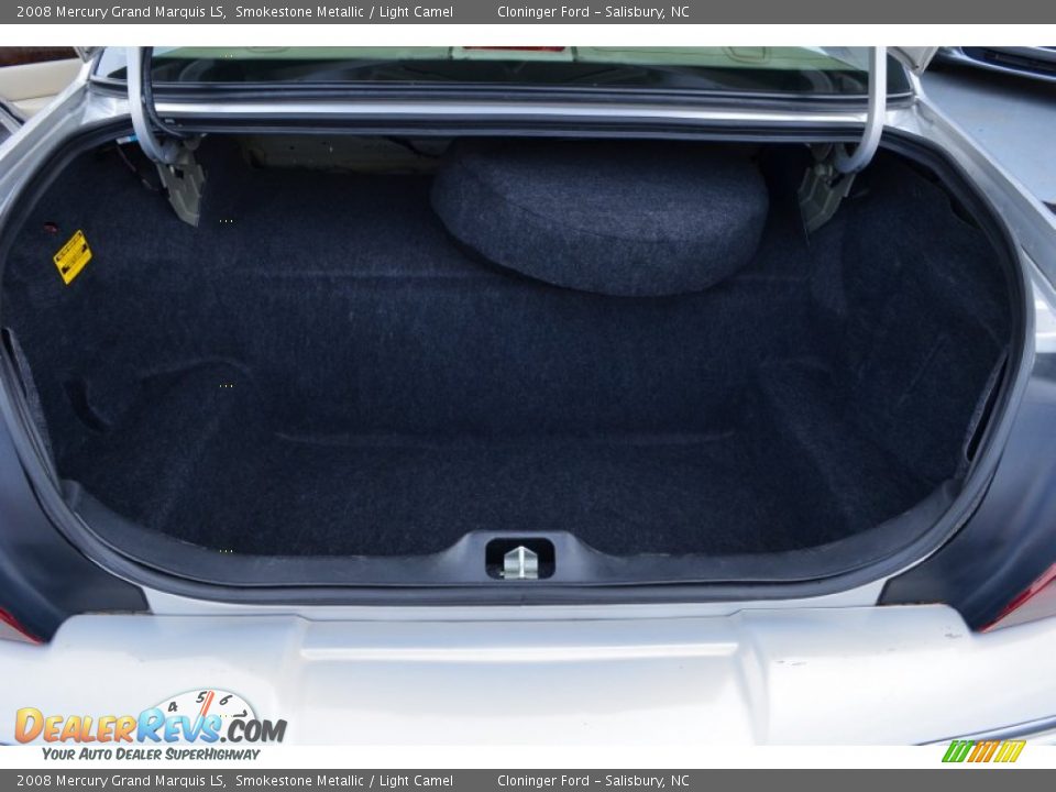 2008 Mercury Grand Marquis LS Smokestone Metallic / Light Camel Photo #15