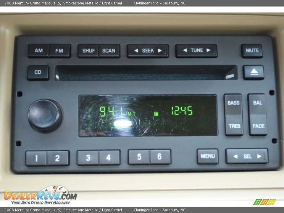 Audio System of 2008 Mercury Grand Marquis LS Photo #19