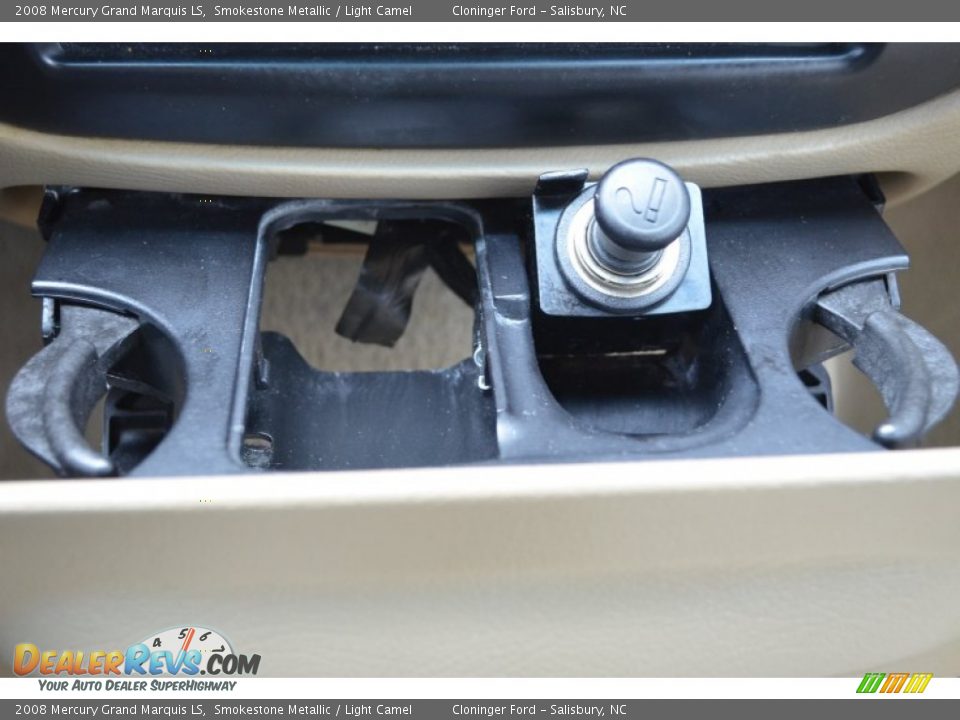 2008 Mercury Grand Marquis LS Smokestone Metallic / Light Camel Photo #21