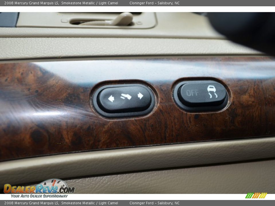 2008 Mercury Grand Marquis LS Smokestone Metallic / Light Camel Photo #25