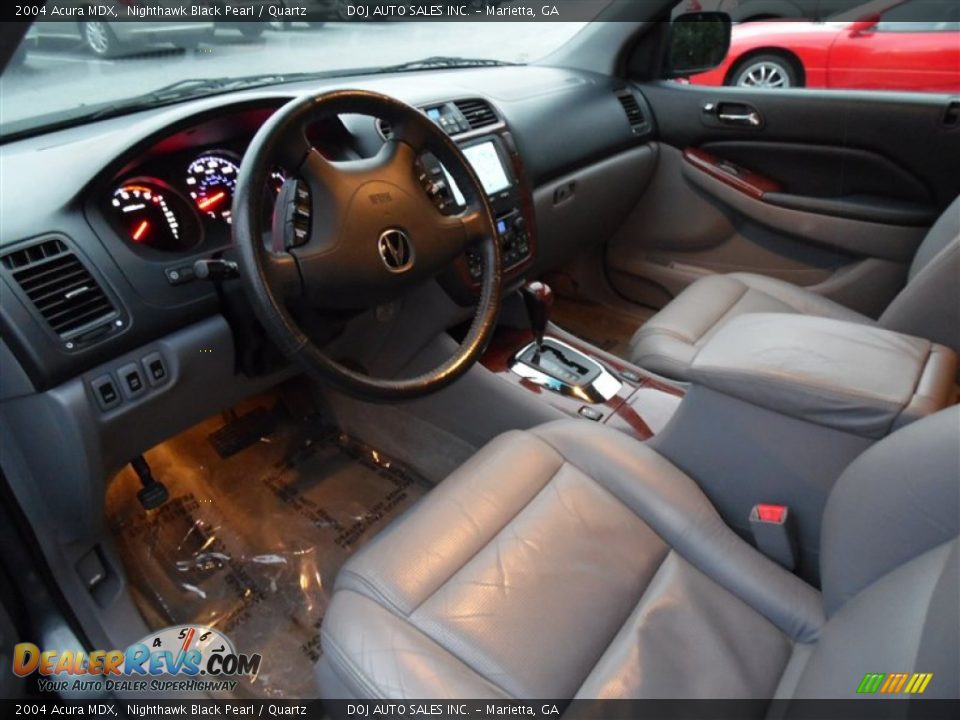 2004 Acura MDX Nighthawk Black Pearl / Quartz Photo #8