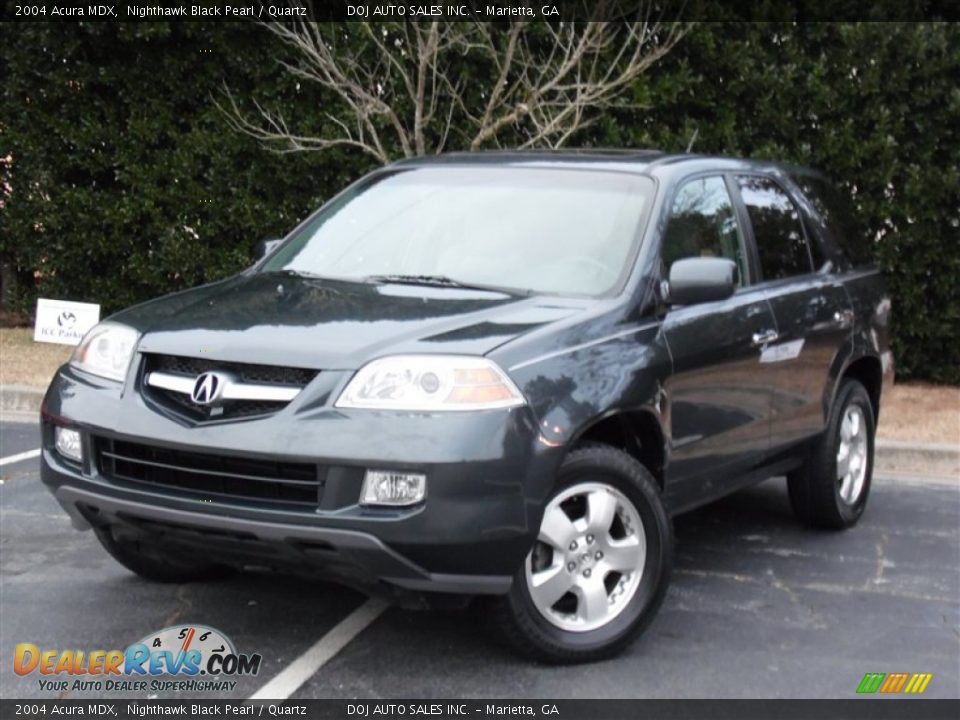 2004 Acura MDX Nighthawk Black Pearl / Quartz Photo #12