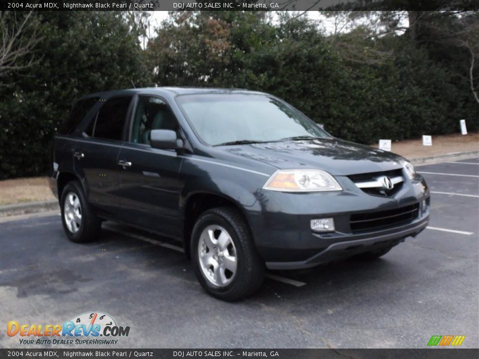 2004 Acura MDX Nighthawk Black Pearl / Quartz Photo #13
