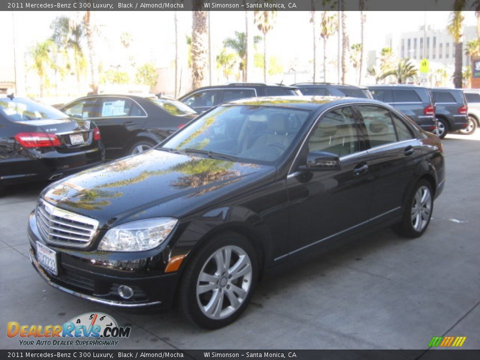 2011 Mercedes-Benz C 300 Luxury Black / Almond/Mocha Photo #5