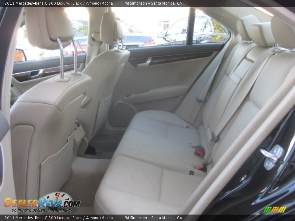 2011 Mercedes-Benz C 300 Luxury Black / Almond/Mocha Photo #18